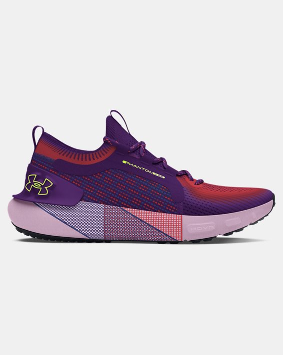 Unisex UA Phantom 3 SE Running Shoes in Purple image number 0